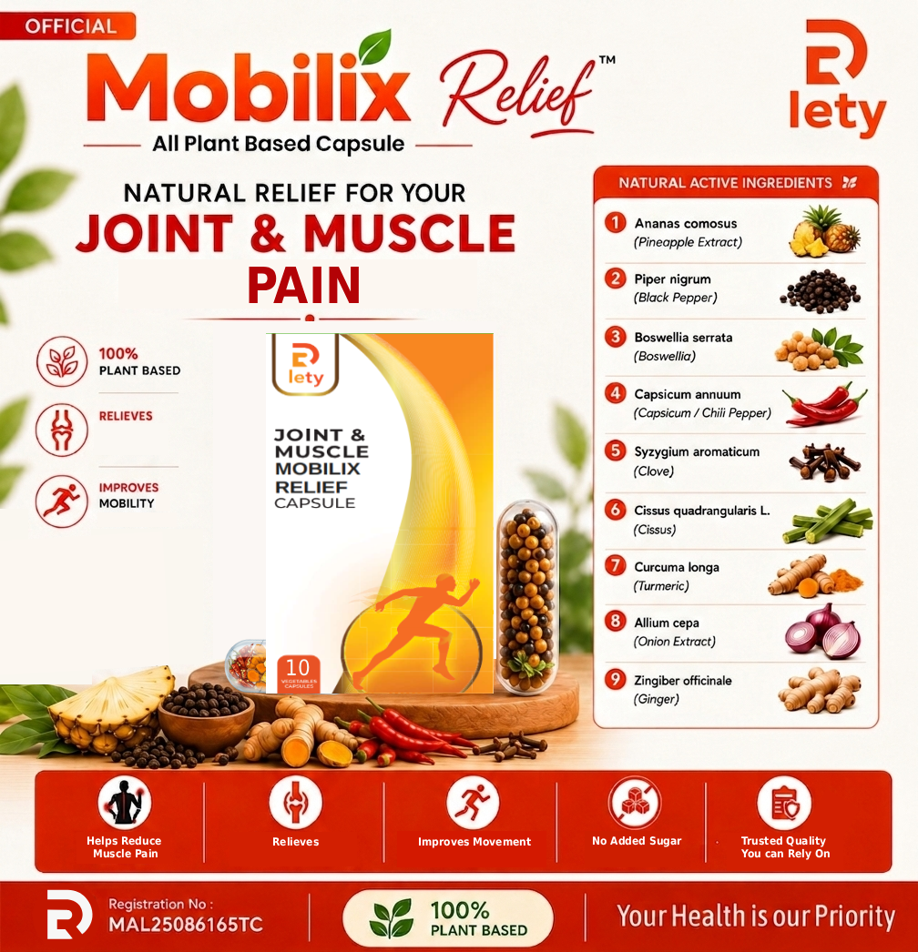 Dr.lety JOINT & MUSCLE MOBILIX RELIEF CAPSULE - Image 3